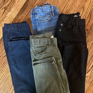 4 pairs of size 10 boys jeans/pants